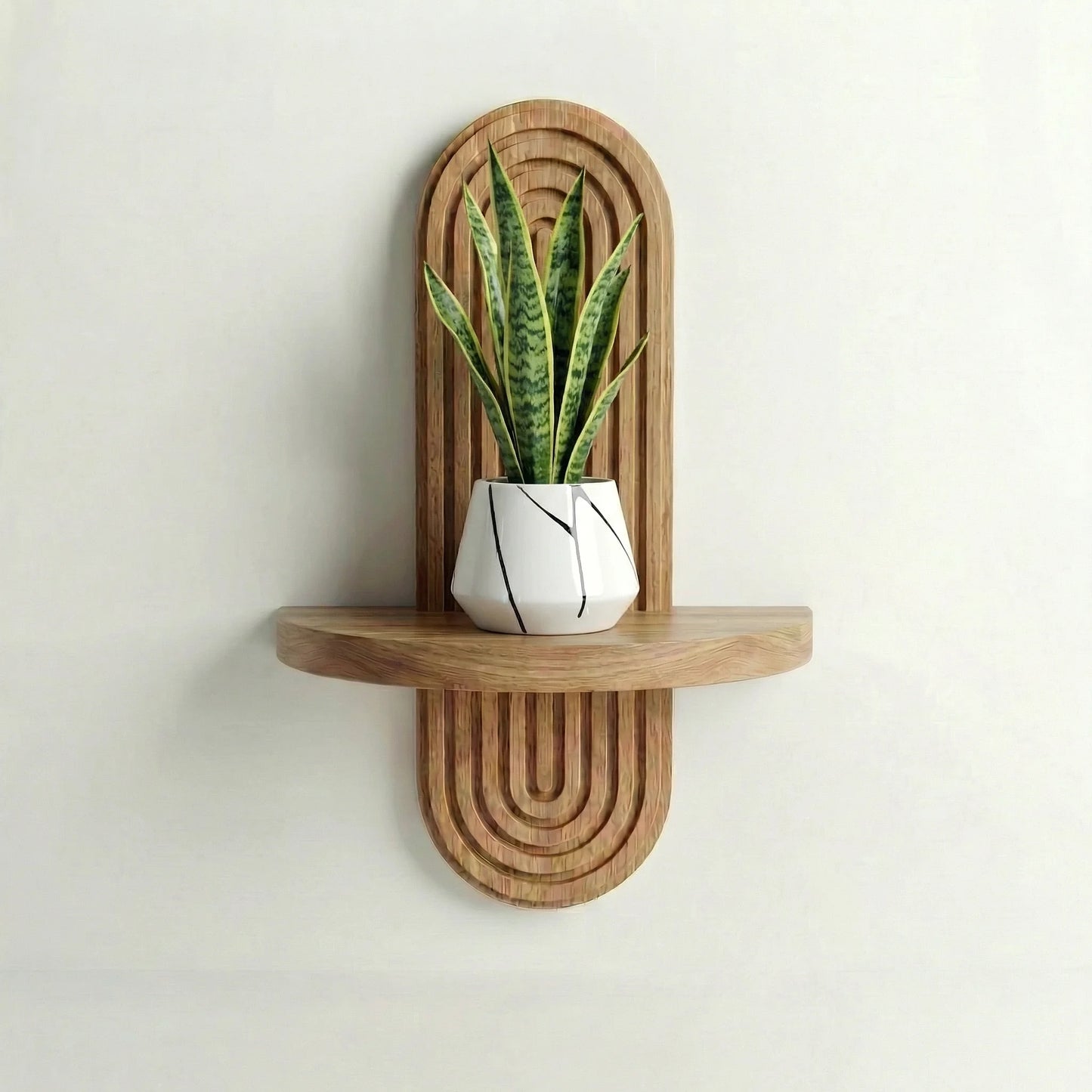 Estantería de Pared Artesanal